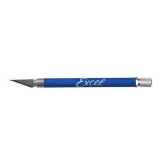 Excel Blades - K18 GRIP-ON KNIFE BLUE- CARDED