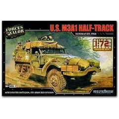 Forces of valor - 1/72 U.S. M3A1 HALF TRUCK MODEL KITS NORMANDY 1944