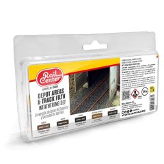 Ammo Mig Jimenez - DEPOT AREAS en TRACK FILTH WEATHERING SET