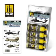 Mig - Us Army Helicopters Set 4 Jars 17 Ml (9/22) * - Mig7251
