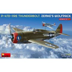 MiniArt - 1/48 P-47D-11RE THUNDERBOLT. ZEMKE'S WOLFPACK.  ADVANCED KIT