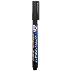 Mr. Hobby - MR. HOBBY MARKER SUPER FINE TIP BRUSH PEN BLACK