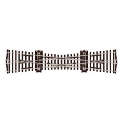 Peco - 1/76 TURNOUT CURVED LARGE RADIUS R/H 258MM