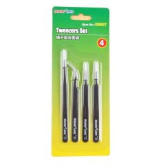Trumpeter - Tweezers Set 4pcs - Trp09957