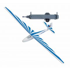 Busch - Segelflugzeug, Blau H0 (9/20) * - BU1155