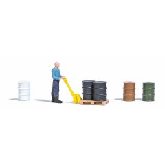 Busch - A-set:hubwagen H0 (Bu7809)