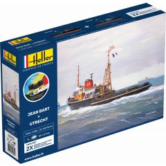 Heller - 1/200 Starter Kit Jean Bart + Utrecht Twinsethel55602
