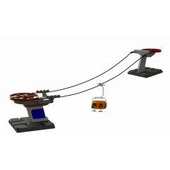 Jaegerndorfer - Set Téléphérique Compact avec 1 télésiège - 1:32