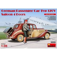 Miniart - German Passenger Car Typ 170v.saloon 4 Doors (Min38008)