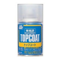 Mrhobby - Mr. Top Coat Semi-gloss Spray 86 Ml (Mrh-b-502)
