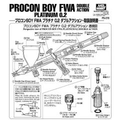 Mrhobby - Mr.procon Boy Fwa Needle - MRH-PS-270-4
