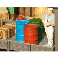 Pola - 2 Oil drums + Oil can