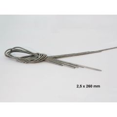 Wilesco - Antriebsspiralen 2.5 X 260 Mm 5 St. Z825 - WIL00825