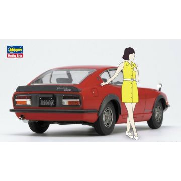 Hasegawa - 1/24 Nissan Fairlady 240zg W/70's Figure Sp539 (11/22) *has652339