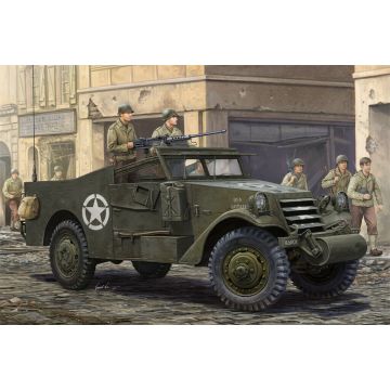 Hobbyboss - 1/35 U.s. M3a1 White Scout Car Late Production - Hbs82452