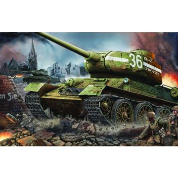 Trumpeter - 1/16 Soviet T-34/85 Model 1944 Factory No.183 - Trp00902