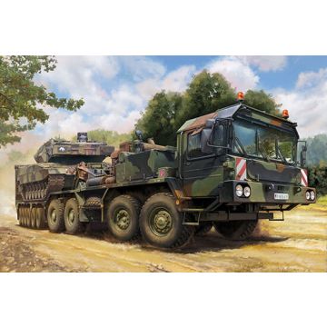 Trumpeter - 1/72 SLT-56 TRACTOR WITH 56T SEMI TRAILER (7/23) *