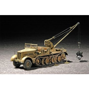 Trumpeter - 1/72 Sd.kfz.9/1 Early Drehkran 6t Auf Zugkraftw. 18t - Trp07253