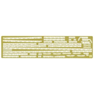 Hasegawa - 1/350 Ätzteile Basic A für NAGATO 640024