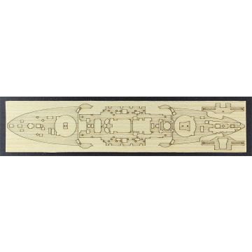 Hasegawa - 1/700 Holzdeck für Kriegsschiff Mikasa