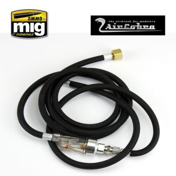 Mig - 6 Foot Braided Air Hose W/moisture Trap (Mig8656)