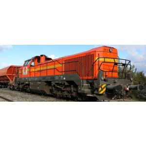 Locomotive Diesel Jouef HJ2440S Colas Rail – Échelle HO, Livrée Jaune-orange, Avec Décodeur Sonore DCC - 3