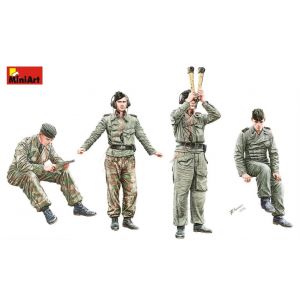 XINGCHANG - Set D'équipage De Char D'hiver 1/35 - Figurines En Résine à Monter Et Peindre - Modélisme - 8