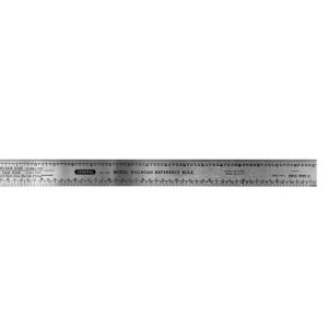 Plastruct - RAILROAD SCALE RULER 300MM 1X HT-100 | Modelomondo