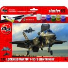 Airfix - 1:72 STARTER SET - LOCKHEED MARTIN F-35B LIGHT, II (4/23) *