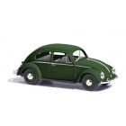 Busch - 1/87 VW KAFER OVALFENSTER DUNKELGRUN 1955 (2/24) *