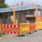 Busch - 1/87 SCHRANKENZAUN GELB/ORANGE