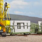 Busch - 1/87 GESTELL MIT WOHNUNSGBAUPLATTEN H0
