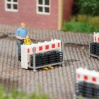 Busch - 1/87 A-SET: SCHRANKENZAUN-TRANSP.H