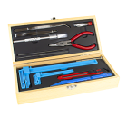 Excel Blades - DELUXE AIRPLANE TOOL SET - WOODEN BOX