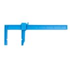 Excel Blades - LARGE ADJUSTABLE PLASTIC CLAMP, 2 PCS. - 7"" - CARDED