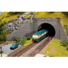 Faller - 1/87 TUNNELPORTAAL 2-SPORIG (2/24) *