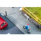 Faller - 1/87 PREMIUM WEGDEKFOLIE GEPLAVEIDE BESTRATING (05/25)*