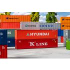 Faller - 1/87 40' CONTAINER K-LINE EN HYUNDAI