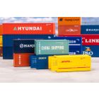 Faller - 1/87 20' CONTAINER, 5ER-SET