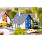 Faller - 1/160 VRIJSTAAND HUIS, BLAUW