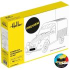 Heller - 1/24 STARTER KIT CITROEN 2CV FOURGONETTE AK 250 (9/23) *