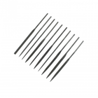 HobbyTime Tools - NEEDLE FILE SET – 10 PIECES (BUDGET-FRIENDLY)