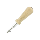 HobbyTime Tools - PIN PUSHER WITH WOODEN HANDLE AND DEPTH STOP
