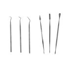 HobbyTime Tools - STAINLESS STEEL PROBE en CARVER SET – 3 PROBES + 3 CARVERS