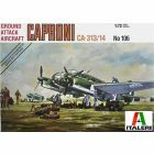 Italeri - 1/72 Ground Attack Aircraft Caproni Ca-313/314 (7/22) *ita0106s