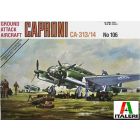 Italeri - 1/72 Ground Attack Aircraft Caproni Ca-313/314 (7/22) *ita0106s