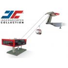 Jagerndorfer - 1/32 Kabelbaan D-line Zwart/rood (?/23) * - Jc84381