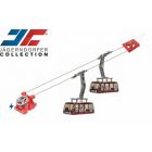 Jagerndorfer - 1/32 Pendelbaan G-link Wagrain 2 Gondels Elektrischjc89392