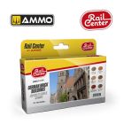 Ammo Mig Jimenez - RAIL CENTER -  GERMAN BRICK BUILDINGS (11/24) *