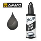 Ammo Mig Jimenez - SHADER MATT SATIN BLACK JAR 10ML